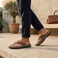 SORRENTO LEATHER SANDALS