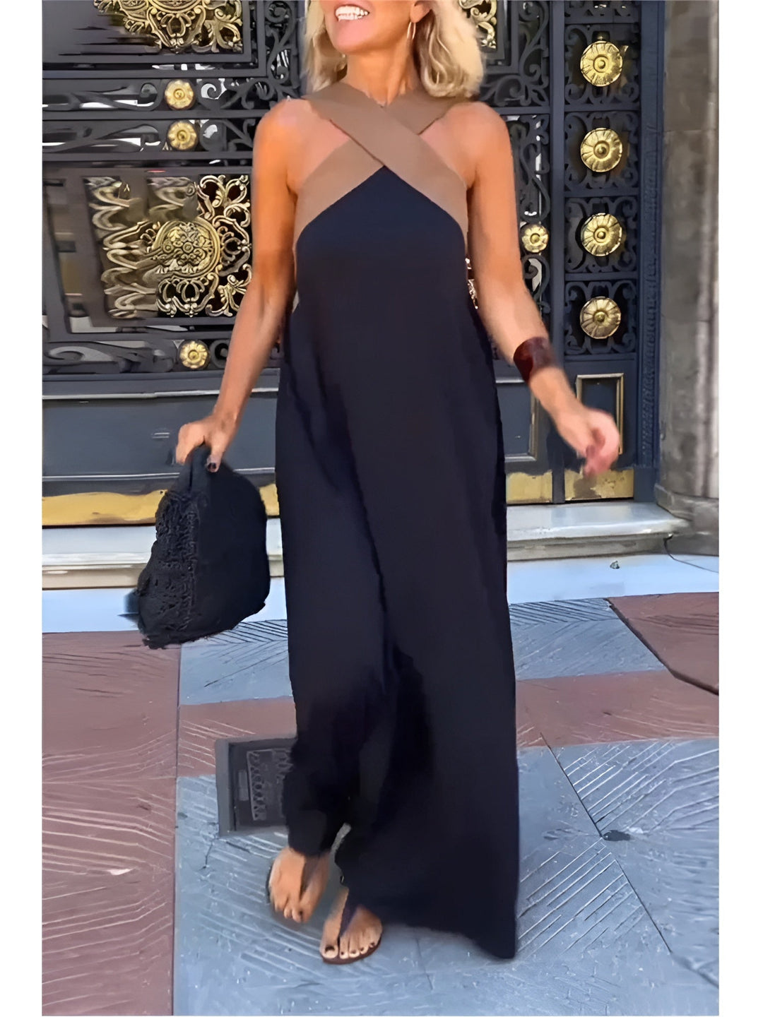 Delphine | Cross-Wrap Style Dress