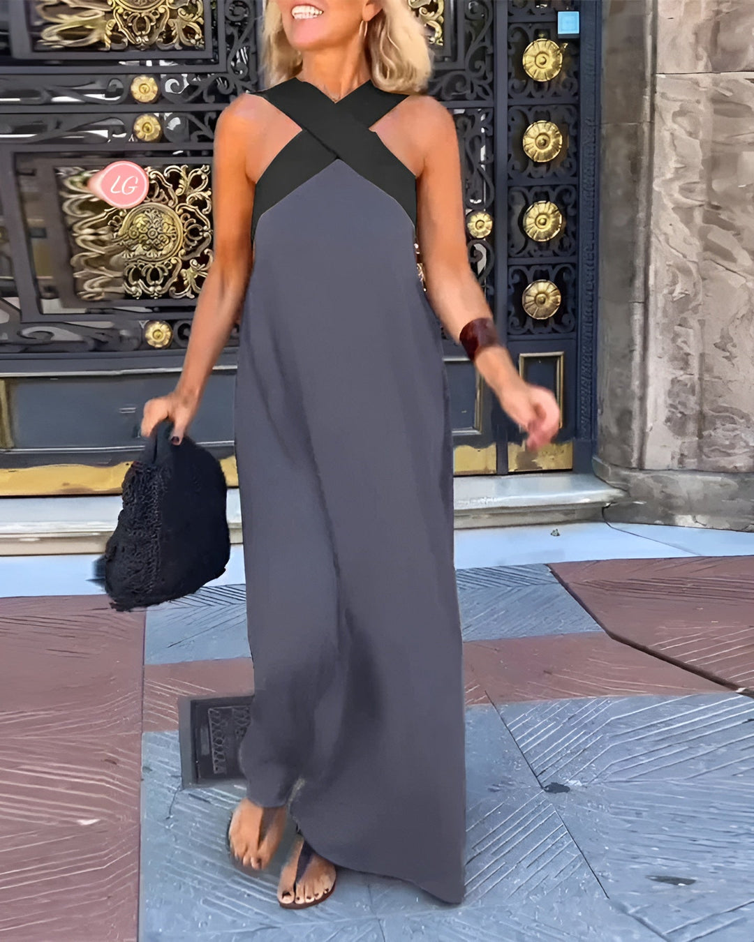 Delphine | Cross-Wrap Style Dress